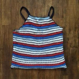 Forever 21 Girls Knit Stipe Tank Top